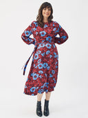 Midikleid mit Saumschlitz aus Ecovero by Lenzing