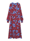 Midikleid mit Saumschlitz aus Ecovero by Lenzing