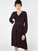 Tailliertes Jersey Kleid aus Ecovero by Lenzing