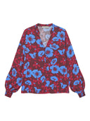 Bluse mit Ballonärmeln aus Ecovero by Lenzing