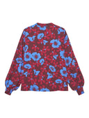 Bluse mit Ballonärmeln aus Ecovero by Lenzing