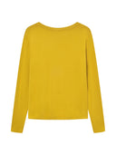 Longsleeve mit V-Ausschnitt aus Ecovero by Lenzing