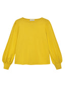 Jersey Top mit Ballonärmeln aus Ecovero by Lenzing