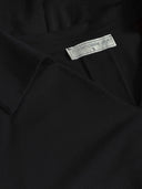 Jersey Bluse mit Kellerfalte aus Ecovero by Lenzing