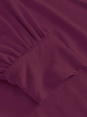 Jersey Bluse mit Kellerfalte aus Ecovero by Lenzing