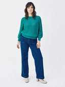 Jeans Hose mit aufgesetzten Taschen aus Bio-Baumwolle