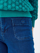 Jeans Hose mit aufgesetzten Taschen aus Bio-Baumwolle