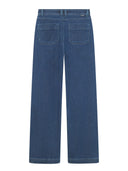 Jeans Hose mit aufgesetzten Taschen aus Bio-Baumwolle