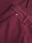 Jeans Hose mit weitem Bein aus Bio-Baumwolle