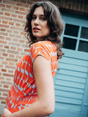 Lockeres Midi-Kleid aus Ecovero™ by Lenzing™