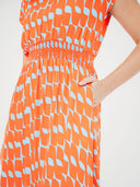 Lockeres Midi-Kleid aus Ecovero™ by Lenzing™