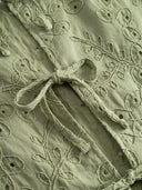 Bluse aus Broderie Anglaise Baumwolle