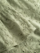 Bluse aus Broderie Anglaise Baumwolle