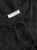 Bluse aus Broderie Anglaise Baumwolle