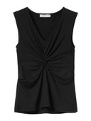 Top mit Knotendetail aus Tencel™ by Lenzing™