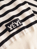 Strickpullover mit Ballonärmel aus Bio-Baumwolle