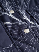 Gesteppte Sommerjacke mit Druckknöpfen