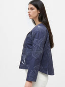 Gesteppte Sommerjacke mit Druckknöpfen