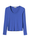 Longsleeve mit Rundhalsausschnitt aus LENZING™ ECOVERO™