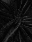 Samt Top mit Knotendetail aus LENZING™ TENCEL™