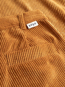 Bundfalten Hose aus Kord