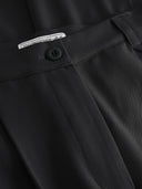 Bundfalten Hose aus Webstoff