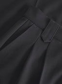 Bundfalten Hose aus Webstoff