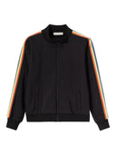 Regenbogen Sweatjacke aus Bio-Baumwolle