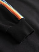 Regenbogen Sweatjacke aus Bio-Baumwolle