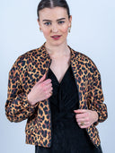 Leo Bomberjacke aus Webmaterial