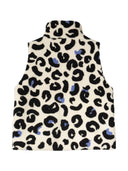 Leo Weste mit hohem Kragen aus Plüsch