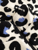 Leo Weste mit hohem Kragen aus Plüsch