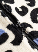 Leo Weste mit hohem Kragen aus Plüsch