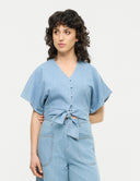 Daisys Flowers Bluse