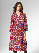 Midi-Kleid mit Blumenprint aus Lenzing™ Ecovero™