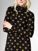 Mini Rollkragen Jersey Kleid aus  LENZING™ ECOVERO™