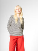 Gestreiftes Longsleeve aus Bio-Baumwolle