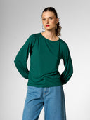 Jersey Longsleeve aus LENZING™ ECOVERO™