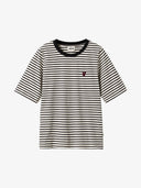 T-Shirt mit Stickerei aus Bio-Baumwolle