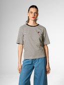 T-Shirt mit Stickerei aus Bio-Baumwolle