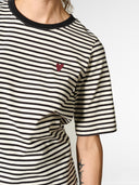 T-Shirt mit Stickerei aus Bio-Baumwolle