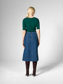 Jersey Shirt mit U-Boot-Ausschnitt aus LENZING™ ECOVERO™