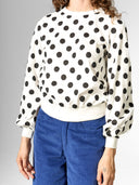 Gepunktetes Longsleeve aus Bio-Baumwolle