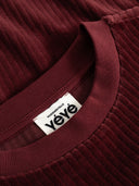Sweatshirt aus Kordsamt