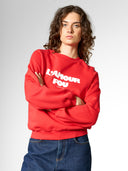 Sweatshirt mit Print aus Bio-Baumwolle