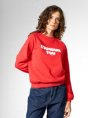 Sweatshirt mit Print aus Bio-Baumwolle
