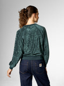 Sweatshirt aus LENZING™ TENCEL™ Velours
