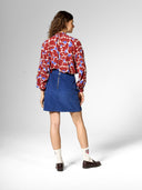 Bluse mit Blumenmuster aus LENZING™ ECOVERO™