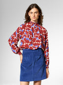 Bluse mit Blumenmuster aus LENZING™ ECOVERO™