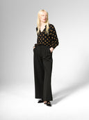 Bluse mit V- Ausschnitt aus LENZING™ ECOVERO™